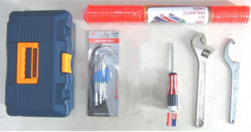 超聲波設備隨機工具及配件一覽表